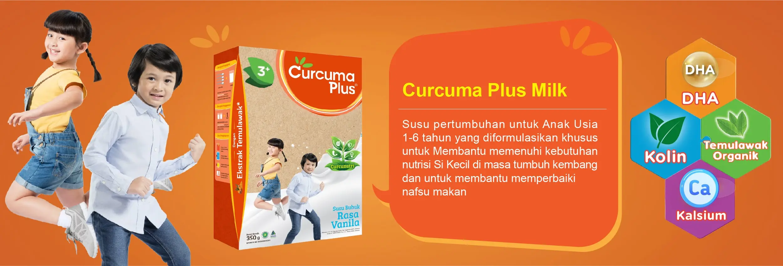 Curcuma Plus Milk Fruit & Veggie